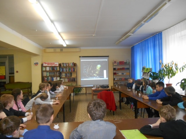 11 мая в Центральной библиотеке второклассники узнали о заповеднике "Большая Кокшага"