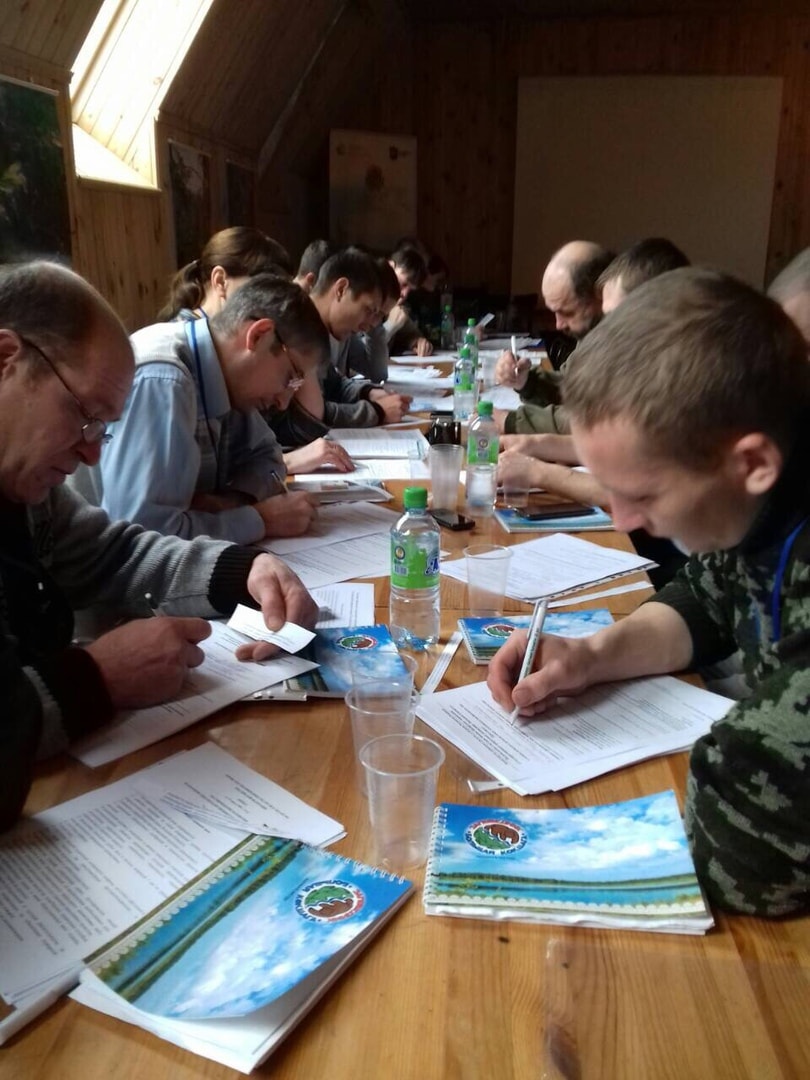 19-23 ноября в заповеднике ''Большая Кокшага'' проходит семинар-тренинг для госинспекторов особо охраняемых природных территорий ''Школа госинспектора''.